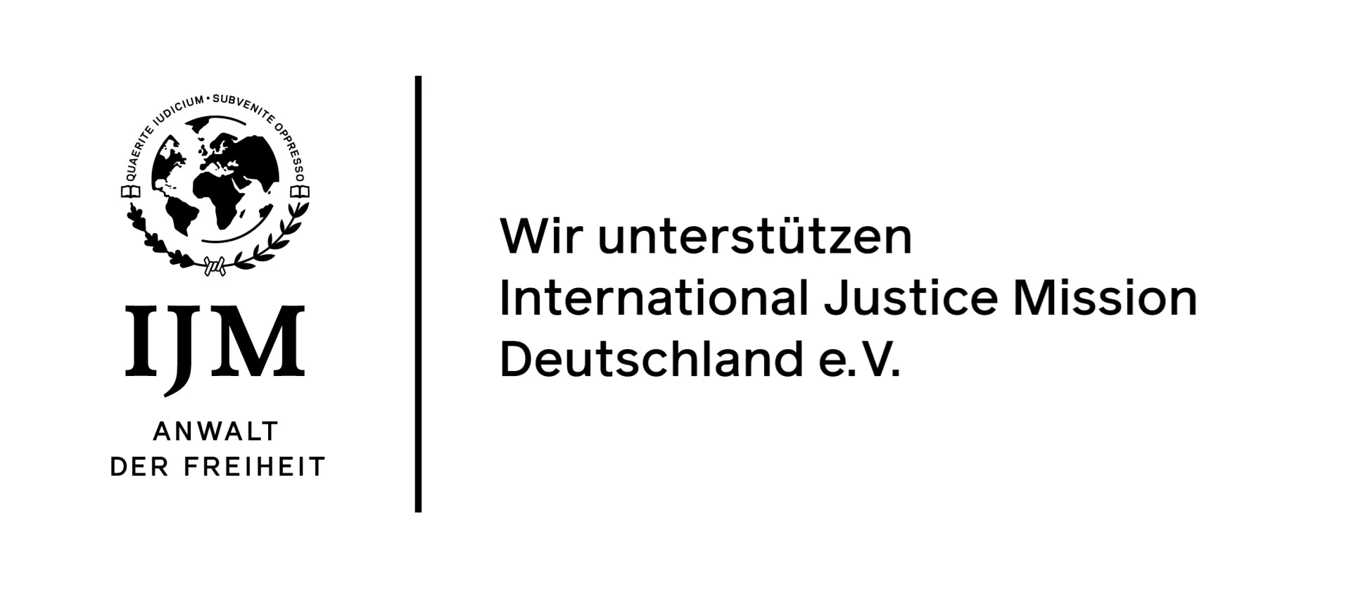 International Justice Mission Deutschland — Unterstützer-Logo